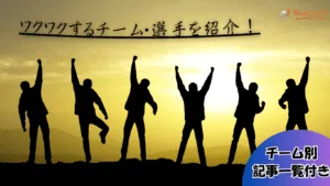 プロ野球・Jリーグ・Bリーグのチームをワクタカ的に紹介!一覧ページ 9 33a65437318cc3dccba7629095767f40