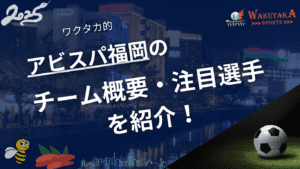 アビスパ福岡のチーム概要・注目選手を紹介！【ワクタカスポーツ 2025年版】