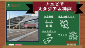 【2025年最新版】ノエビアスタジアム神戸の概要～Jリーグの試合日程や飛行機のアクセスを紹介～