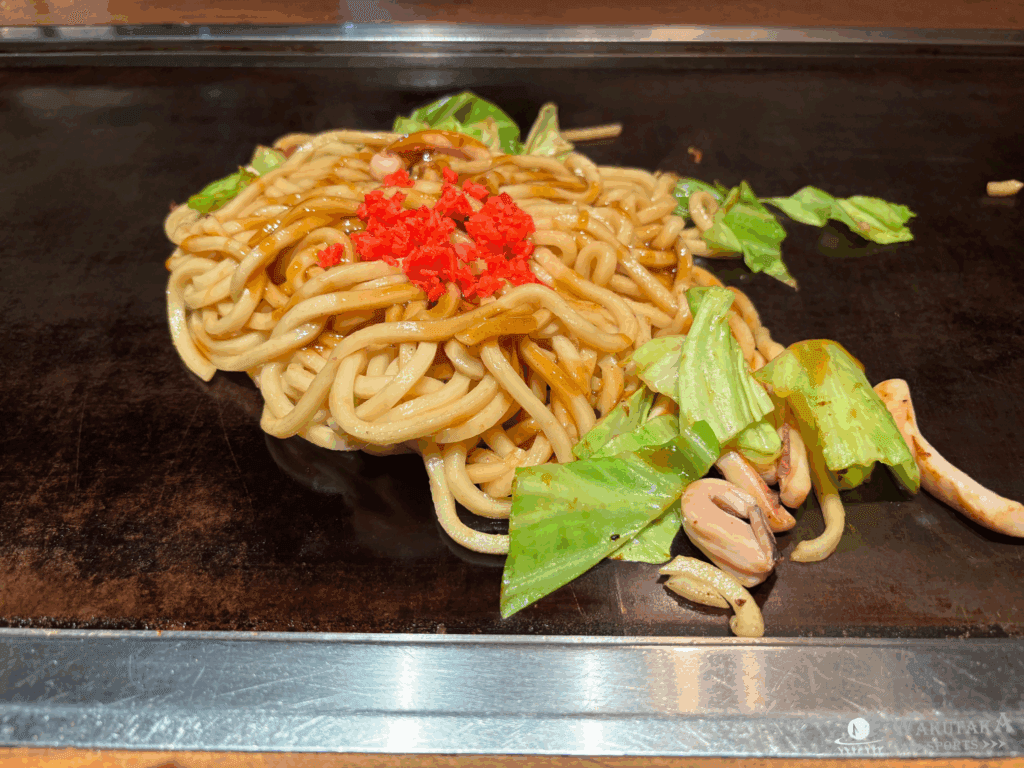 大阪_焼きうどん_写真