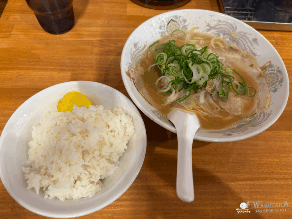 大黒ラーメン 亀岡店はサンガスタジアム by KYOCERAから徒歩5分。最安530円から食べられるラーメンはコスパ抜群。