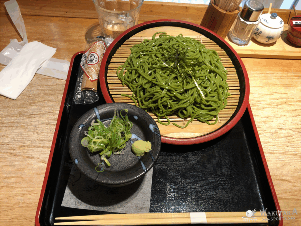 そば処 為治郎の茶そば