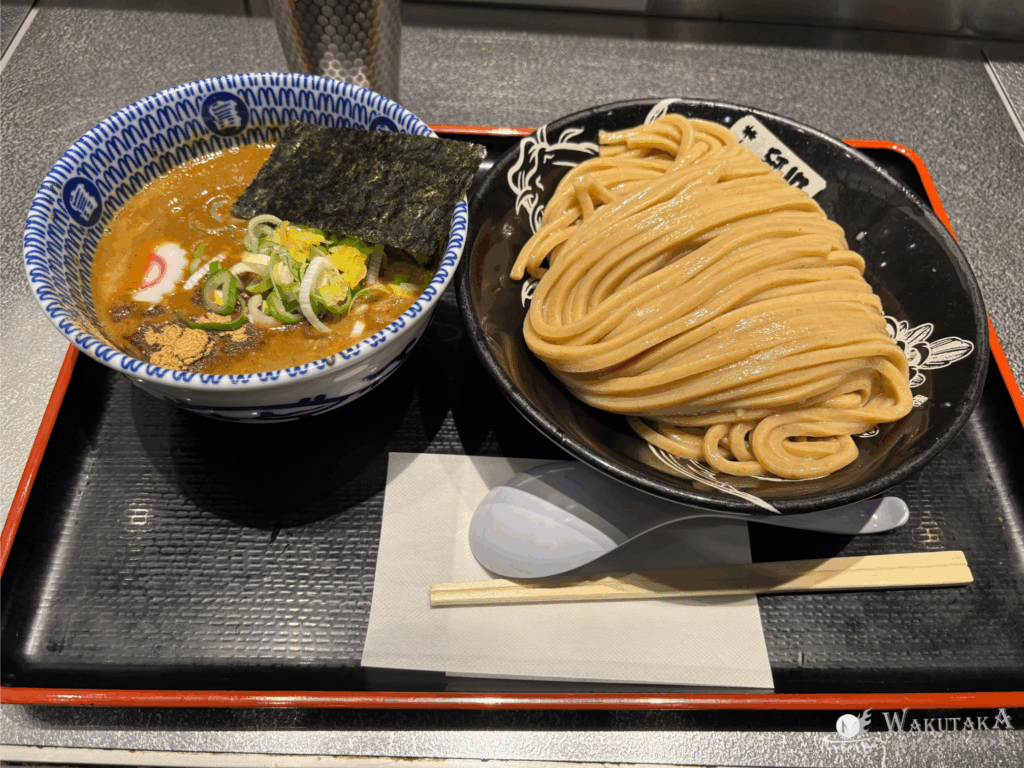 松戸富田麺絆の濃厚つけ麺の写真