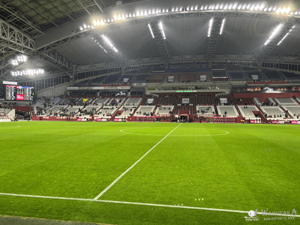 【2026年最新版】ノエビアスタジアム神戸 座席ガイド|座席の見え方・おすすめ席・チケット入手のコツを解説! 48 ビッグスタンドからのノエスタスタジアム神戸の座席の見え方