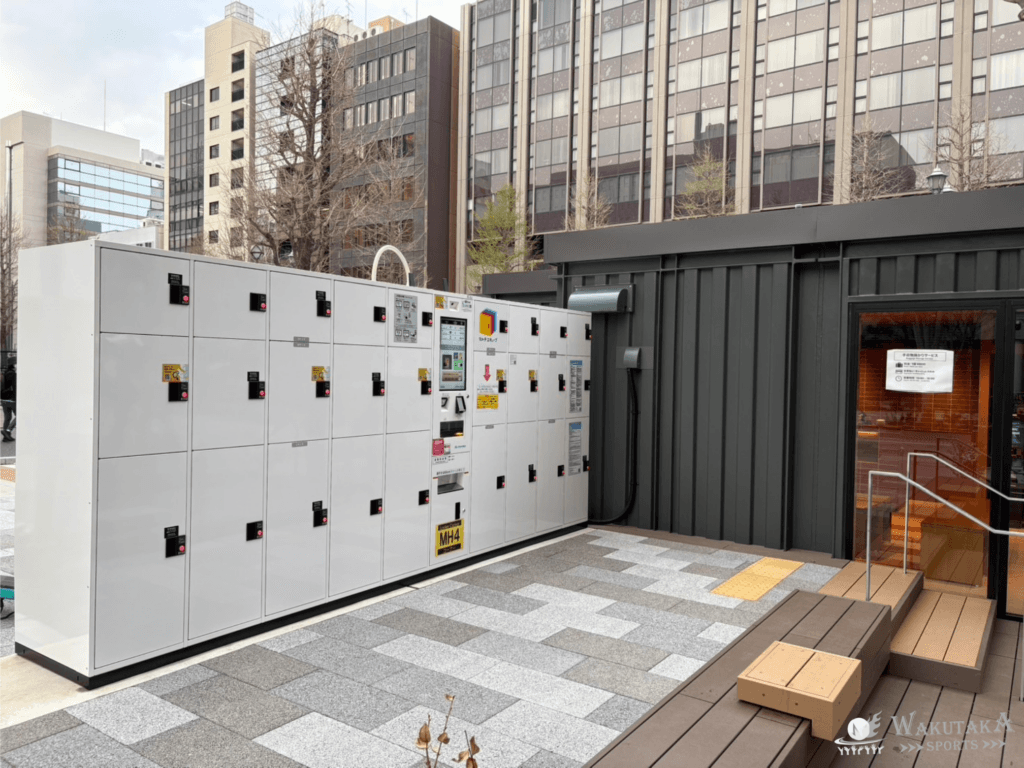 BASEGATE横浜関内にあるコインロッカー