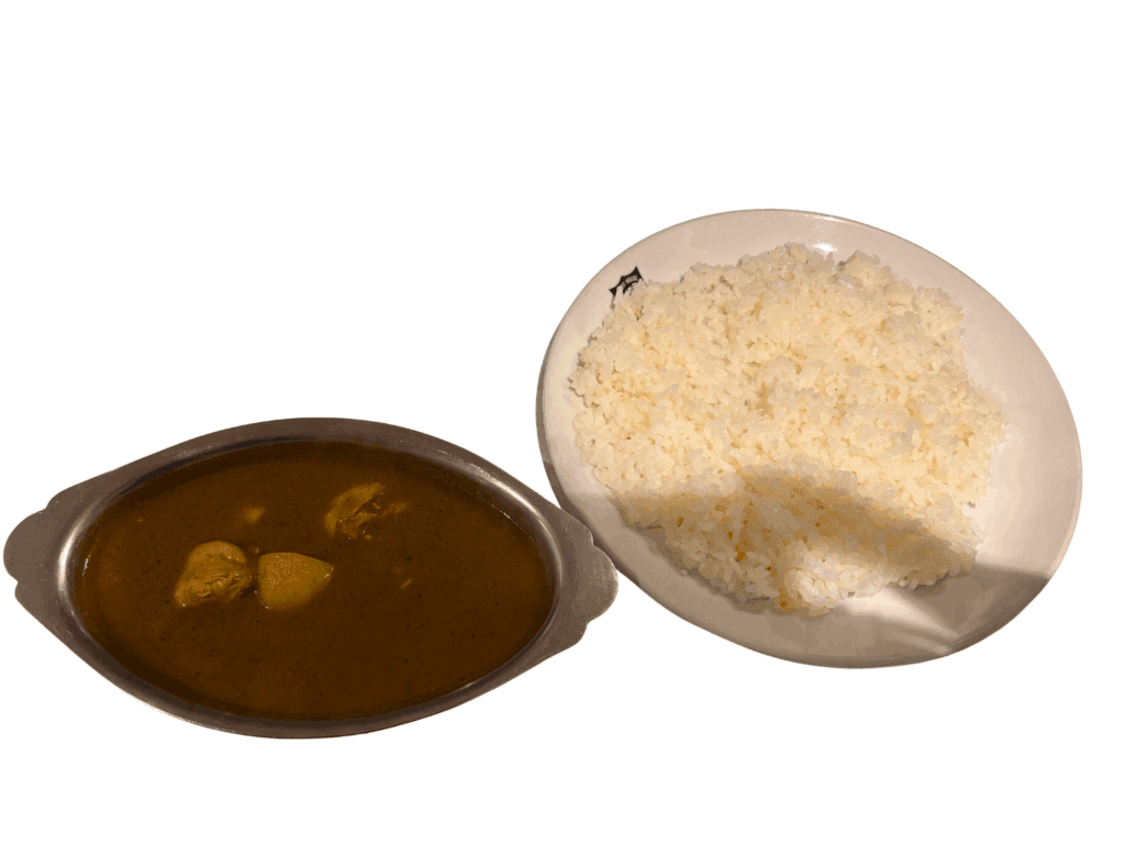 柏に本店があるボンベイのチキンカレー