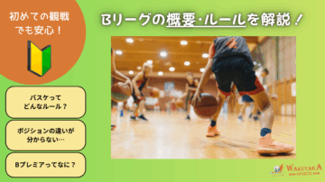 Bリーグ 初心者向けガイド【基本ルール＆観戦ポイント】
