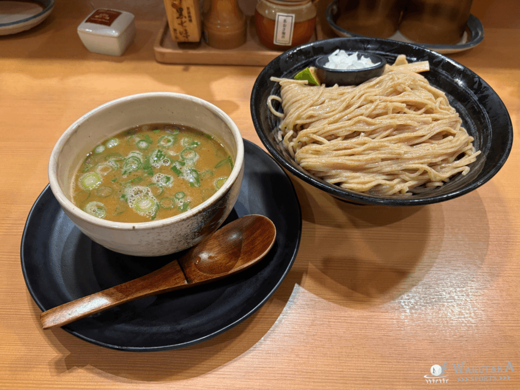 京都の「麵匠 たか松」のつけ麺
