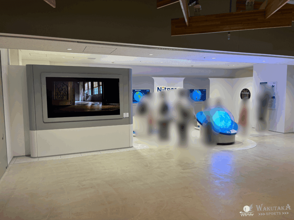 IGアリーナ内にあるNittera体験ゾーン（2025年10月撮影）