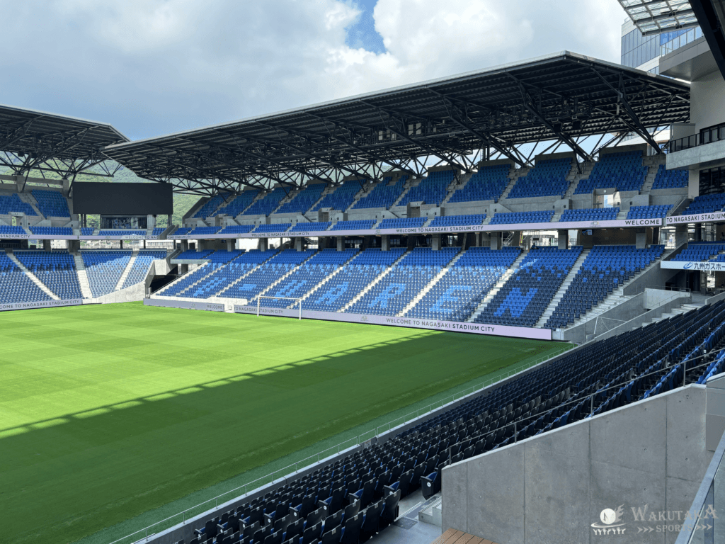 【2026年最新版】ピーススタジアム Connected by SoftBank 座席の見え方ガイド|雨/西日対策まで写真で解説 47 ピーススタジアム PEACE STANDからの座席の見え方_3