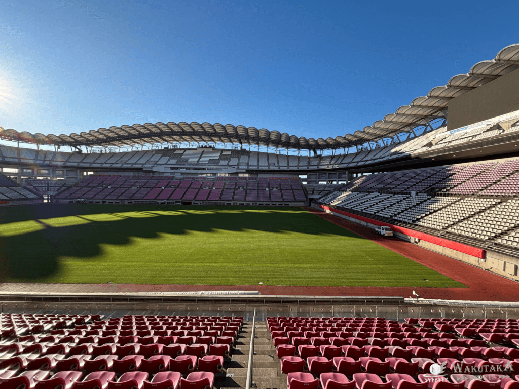 メルカリスタジアム_南スタンドの座席の見え方_1