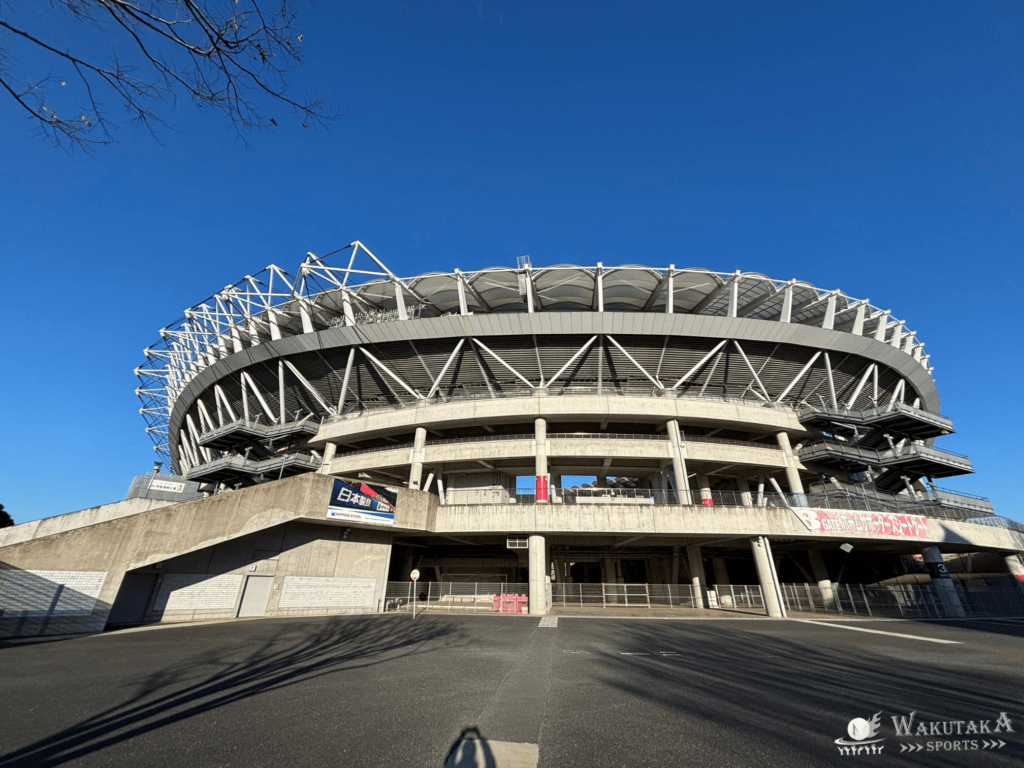 メルカリスタジアムの南スタンド