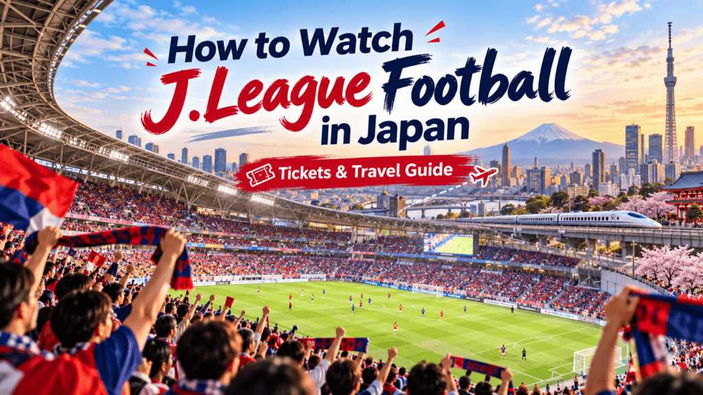 How to Watch J.League Football in Japan: Tickets & Travel Guide